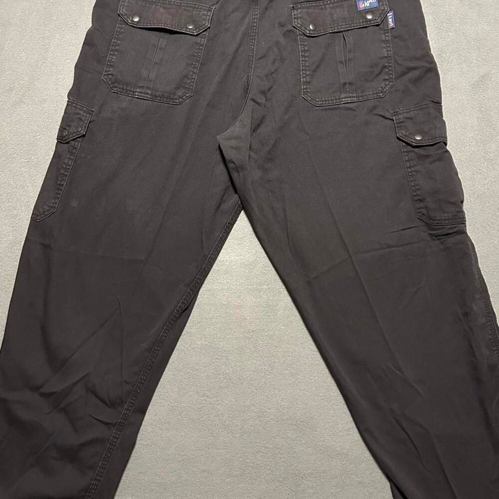 Lapco Men's Grey and Black Trousers